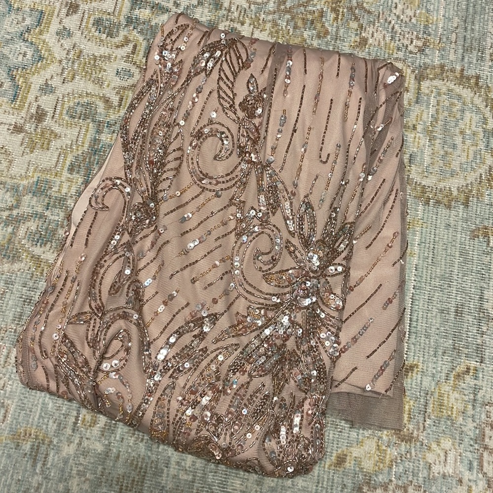 Aidan Mattox Sequin Gown - image 3